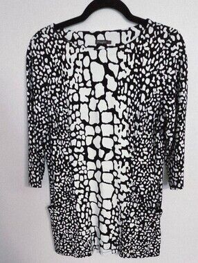 J Mclaughlin Animal Print Tunic Size L